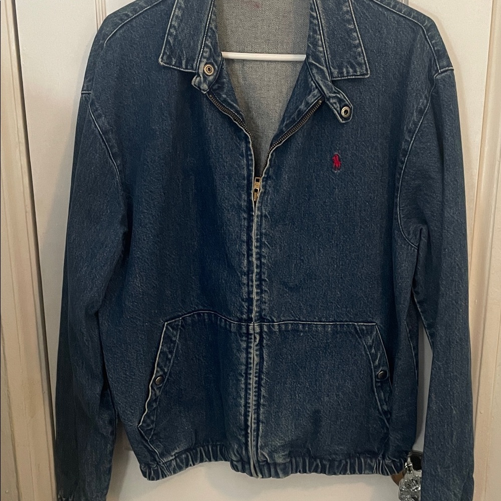 Polo by Ralph Lauren Dark Blue Bomber Jacket